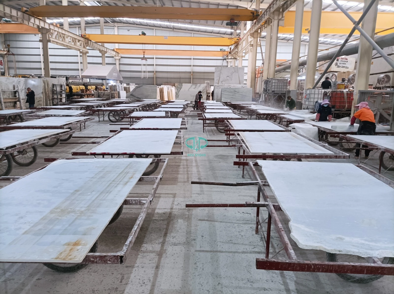 blue marble slab for interior