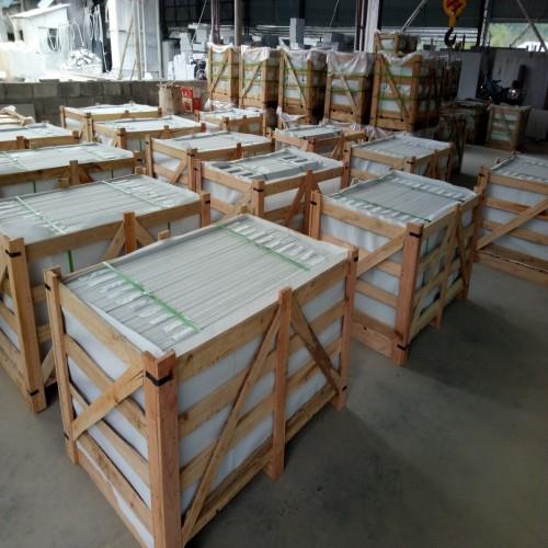 Cloud White Marble Tile