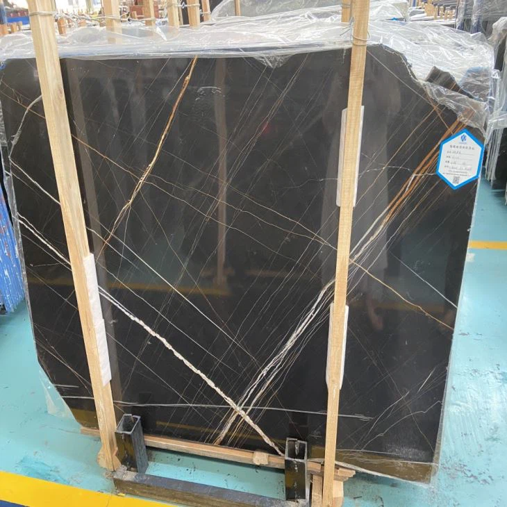 Black Sahara Marble Slab
