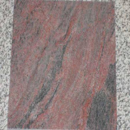 Ruby Red Granite Slab