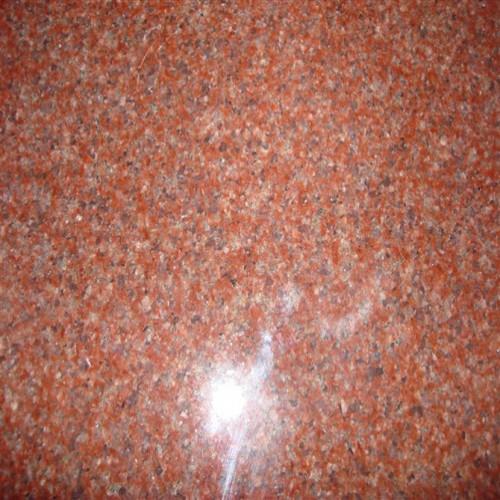 Ruby Red Granite Slab