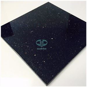 Black Galaxy Granite Tile 60x60