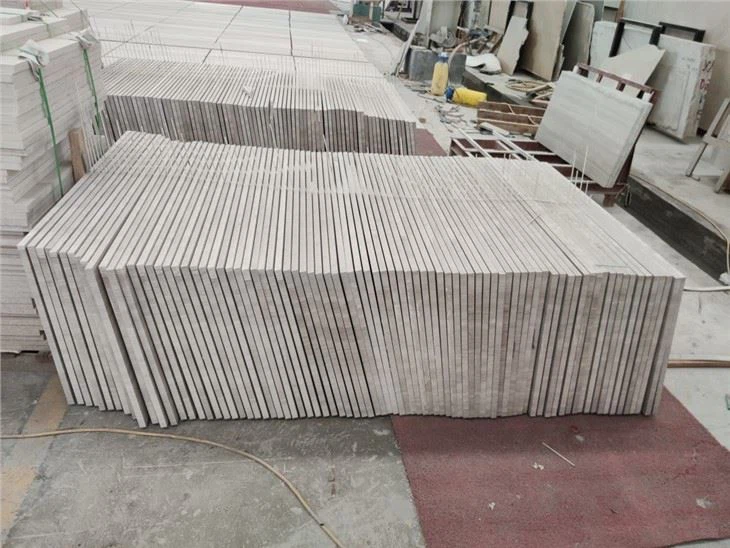 White Wooden Marble Honed