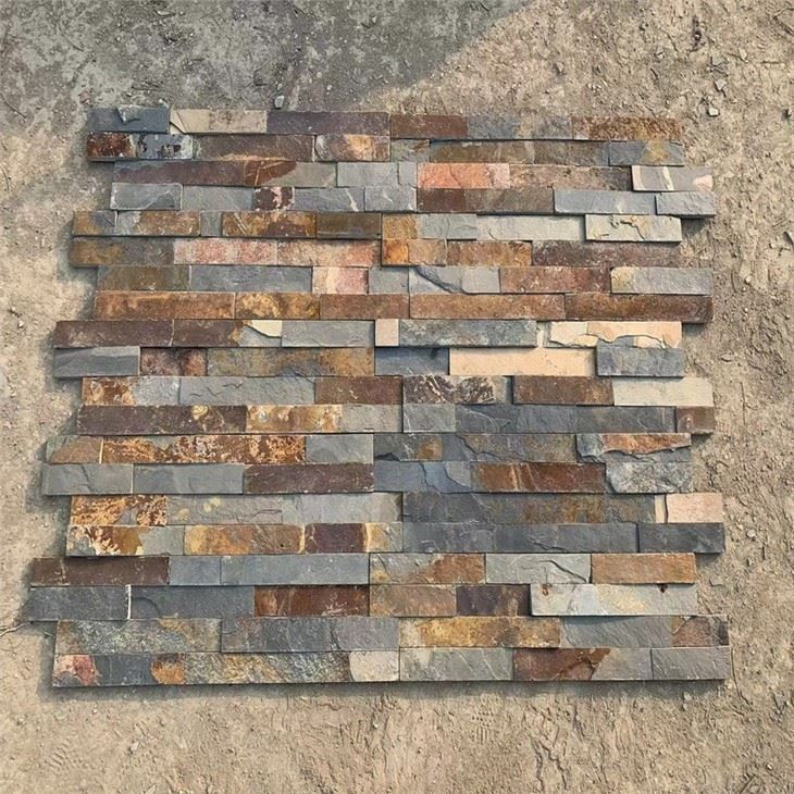 Rusty Slate Stone Siding