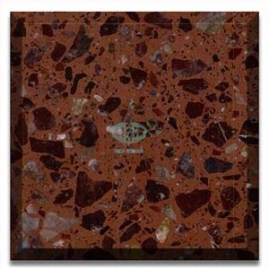 Ġebla tat-Terrazzo Aħmar
