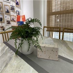Crafts tal-Kaxxa tat-Tessut tat-Tessut tat-Terrazzo
